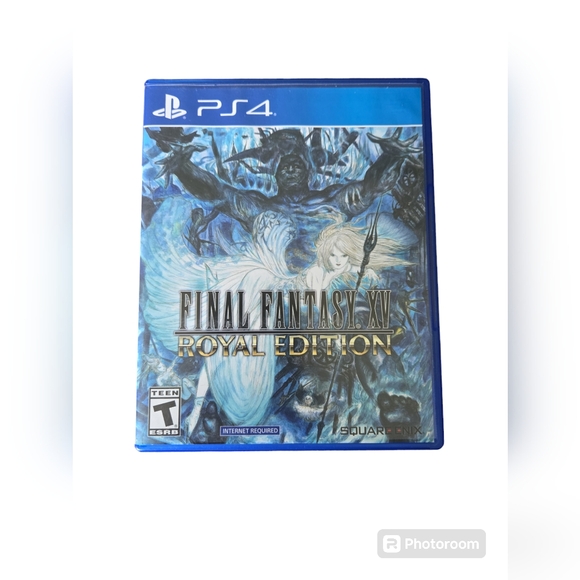 Set of 2 Used PS4 Games. 1 ea Final Fantasy XV Royal Editio The Outer Worlds Ob - Picture 2 of 11